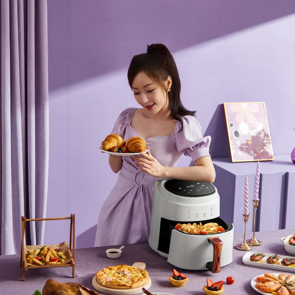 Friteuse à air - AirFryer™ - Blanc - Brillance Decor