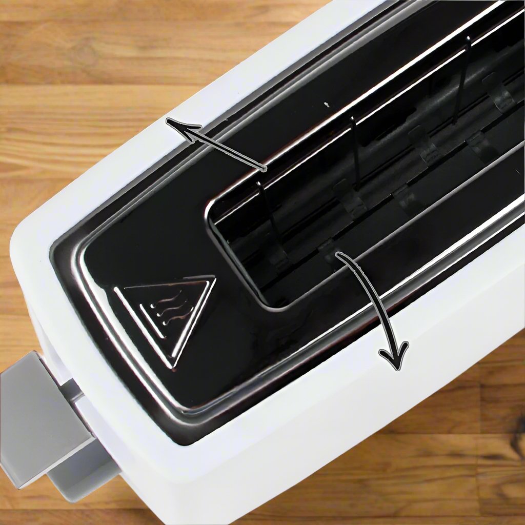 Grille pain - ToastMaster™ - Blanc - Brillance Decor