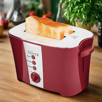 Grille pain - ToastMasterPro™ - Red - Brillance Decor