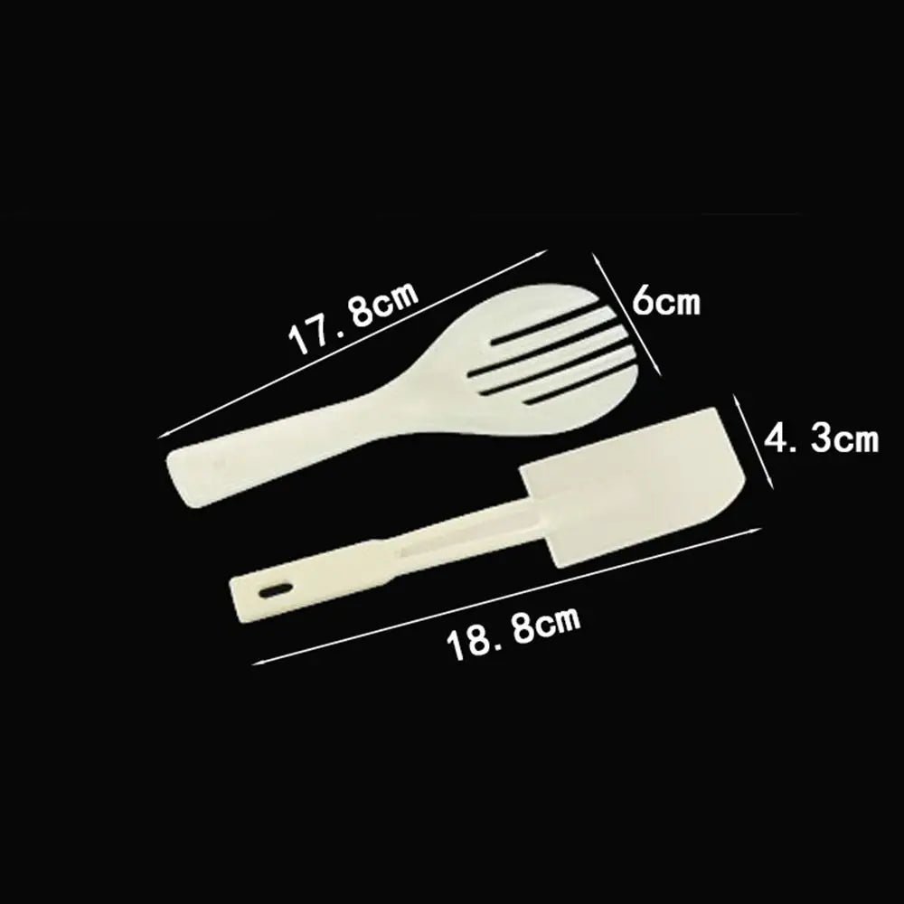 Kit d'équipement de fabrication de sushi, moule à rouleaux de kimbap en plastique, rond, carré, en forme de cœur, outils exécutifs, moule à gâteau, ensemble de 3 pièces - Brillance maison
