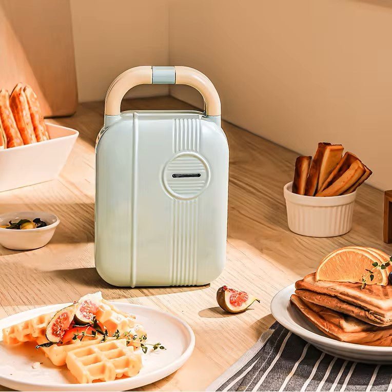 Machine à panini - MiniCuisto™ - Blanc - Brillance maison