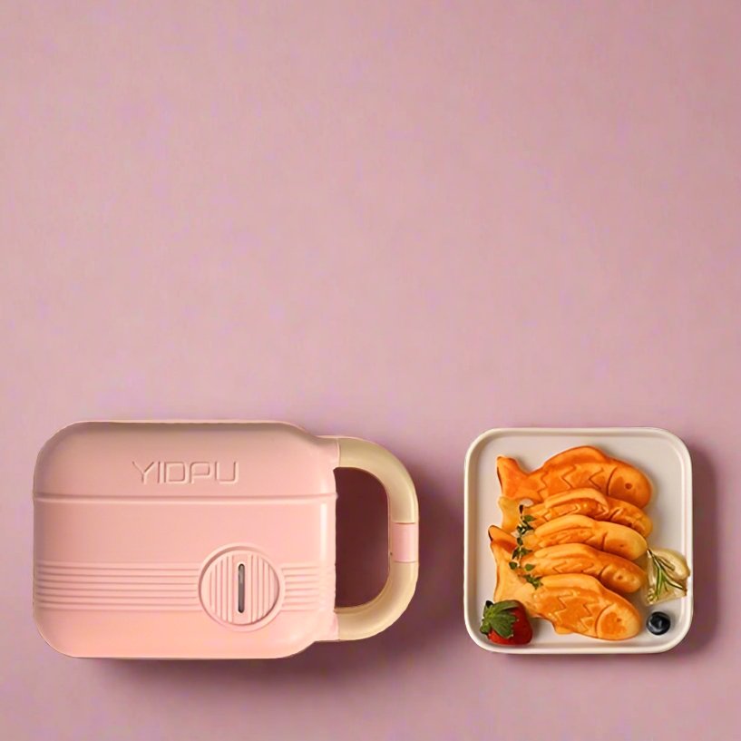 Machine à panini - MiniCuisto™ - Rose - Brillance maison