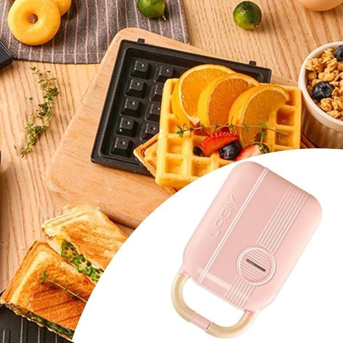 Machine à panini - MiniCuisto™ - Rose - Brillance maison