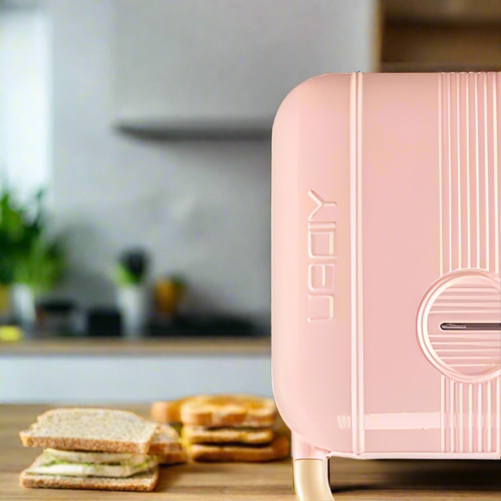 Machine à panini - MiniCuisto™ - Rose - Brillance maison