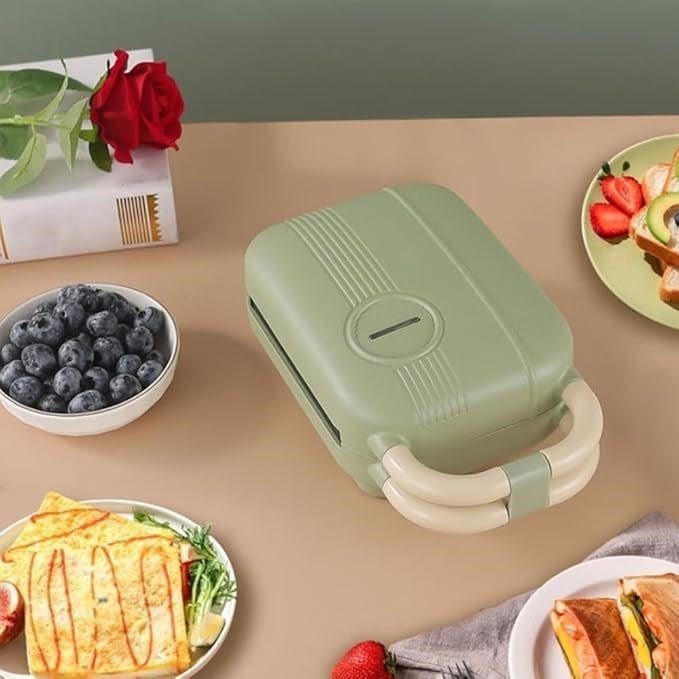 Machine à panini - MiniCuisto™ - Vert - Brillance maison