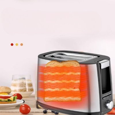 Grille pain - ToastMasterPro™ - Argent - Brillance Decor